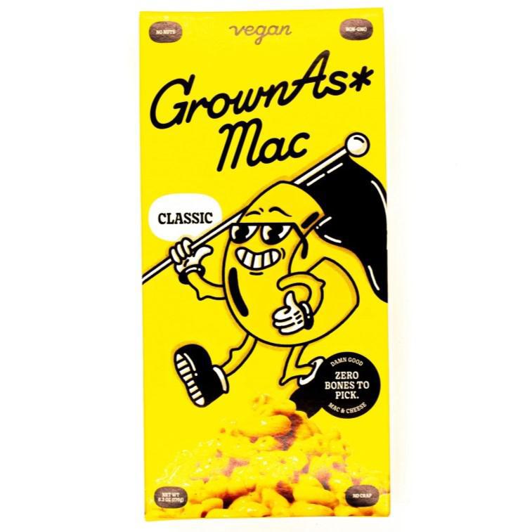 GrownAs Food - 'Classic' Vegan Mac & Cheese (6.2OZ).