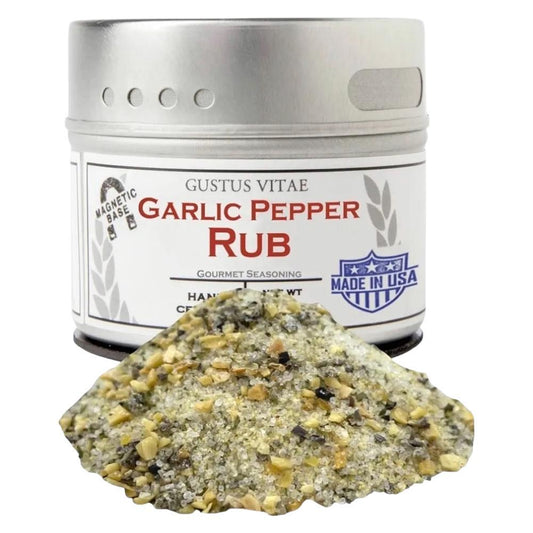 Gustus Vitae - 'Garlic Pepper' Rub (2.1OZ)