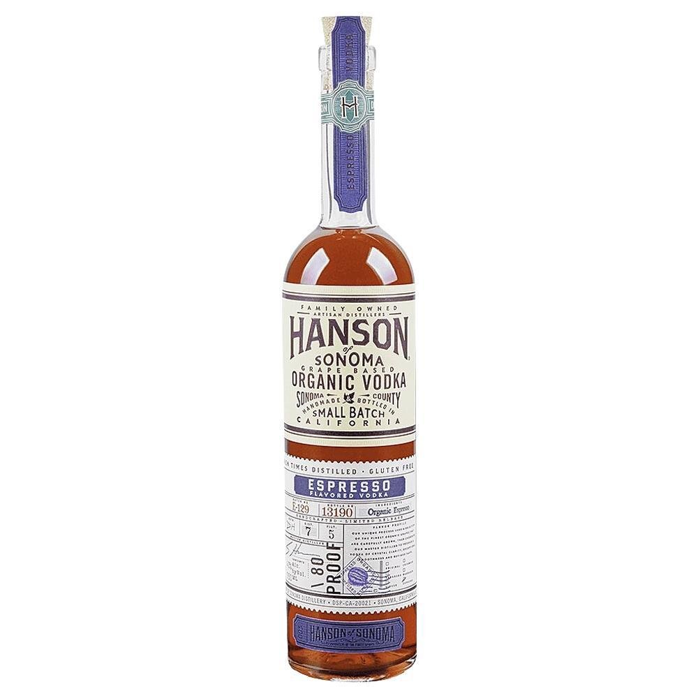 Hanson Of Sonoma - 'Espresso' Organic Vodka (750ML).