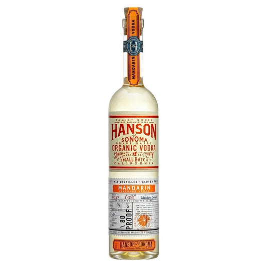 Hanson Of Sonoma - 'Mandarin' Organic Vodka (750ML).