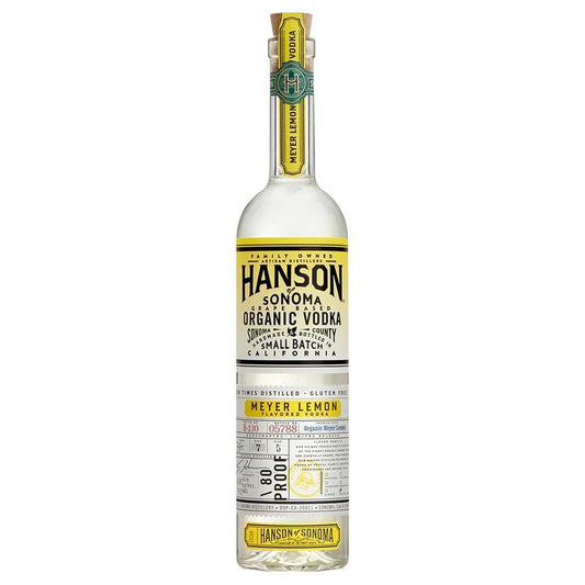 Hanson Of Sonoma - 'Meyer Lemon' Organic Vodka (750ML).