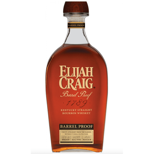 Elijah Craig Barrel-Proof Bourbon by Heaven Hill Distillery - 750ML.