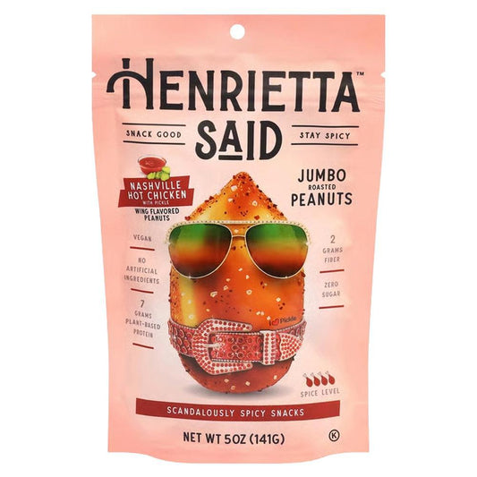 Henrietta Said - 'Nashville Hot Chicken w/ Pickle' Jumbo Peanuts (5OZ).