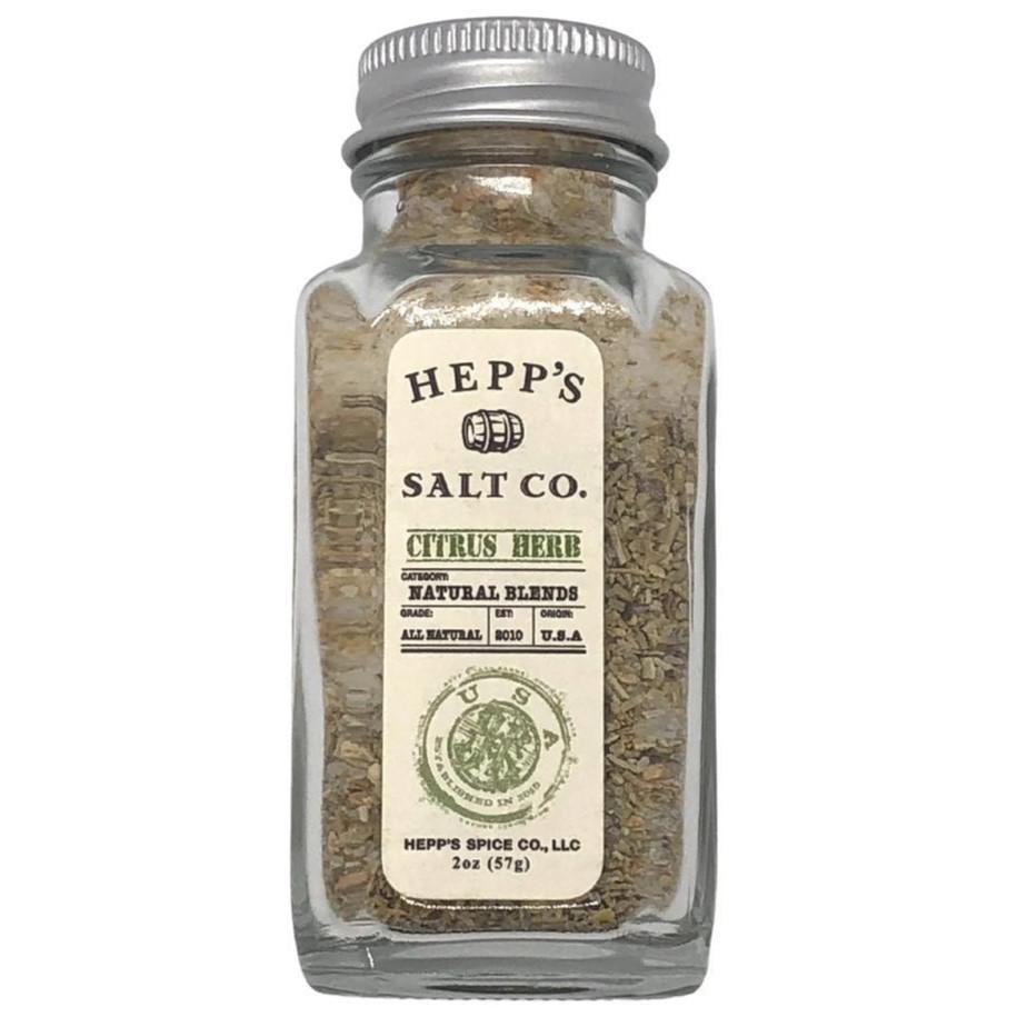 Hepp's Salt Co. - 'Citrus Herb' Sea Salt (2OZ).