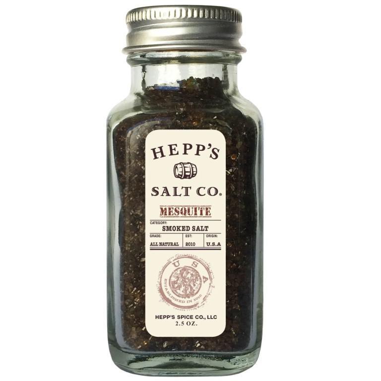 Hepp's Salt Co. - 'Mesquite' Smoked Salt (2.75OZ).