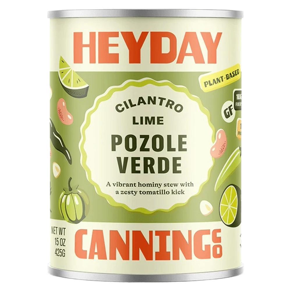 Heyday Canning Co. - Cilantro Lime Pozole Verde (15OZ).