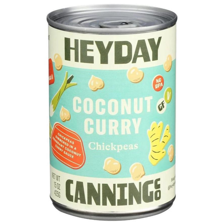 Heyday Canning Co. - 'Coconut Curry' Chickpeas (15OZ).