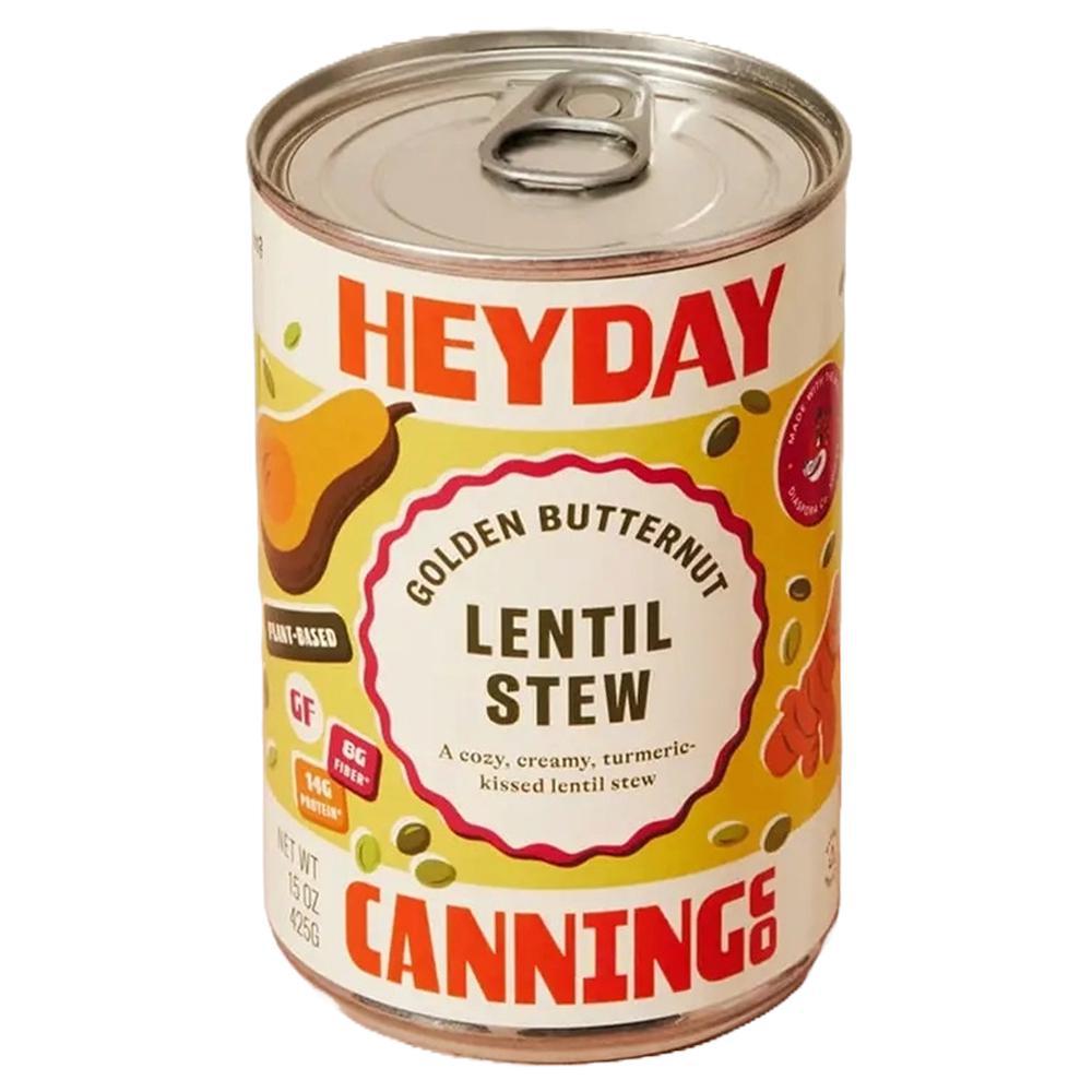 Heyday Canning Co.- 'Golden Butternut' Lentil Stew (15OZ).