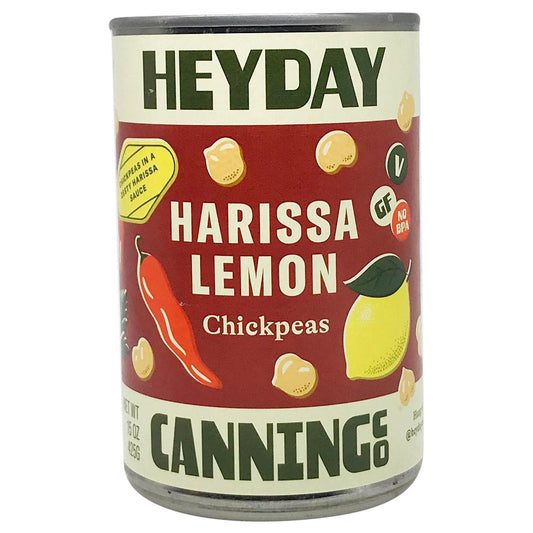 Heyday Canning Co. - 'Harissa Lemon' Chickpeas (15OZ).