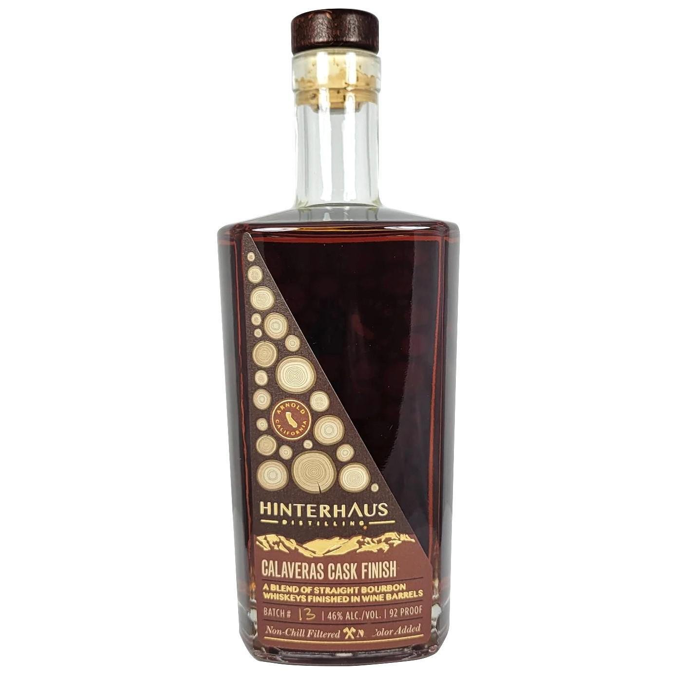 Hinterhaus Distillery - 'Calaveras Cask Finish' Bourbon (750ML).