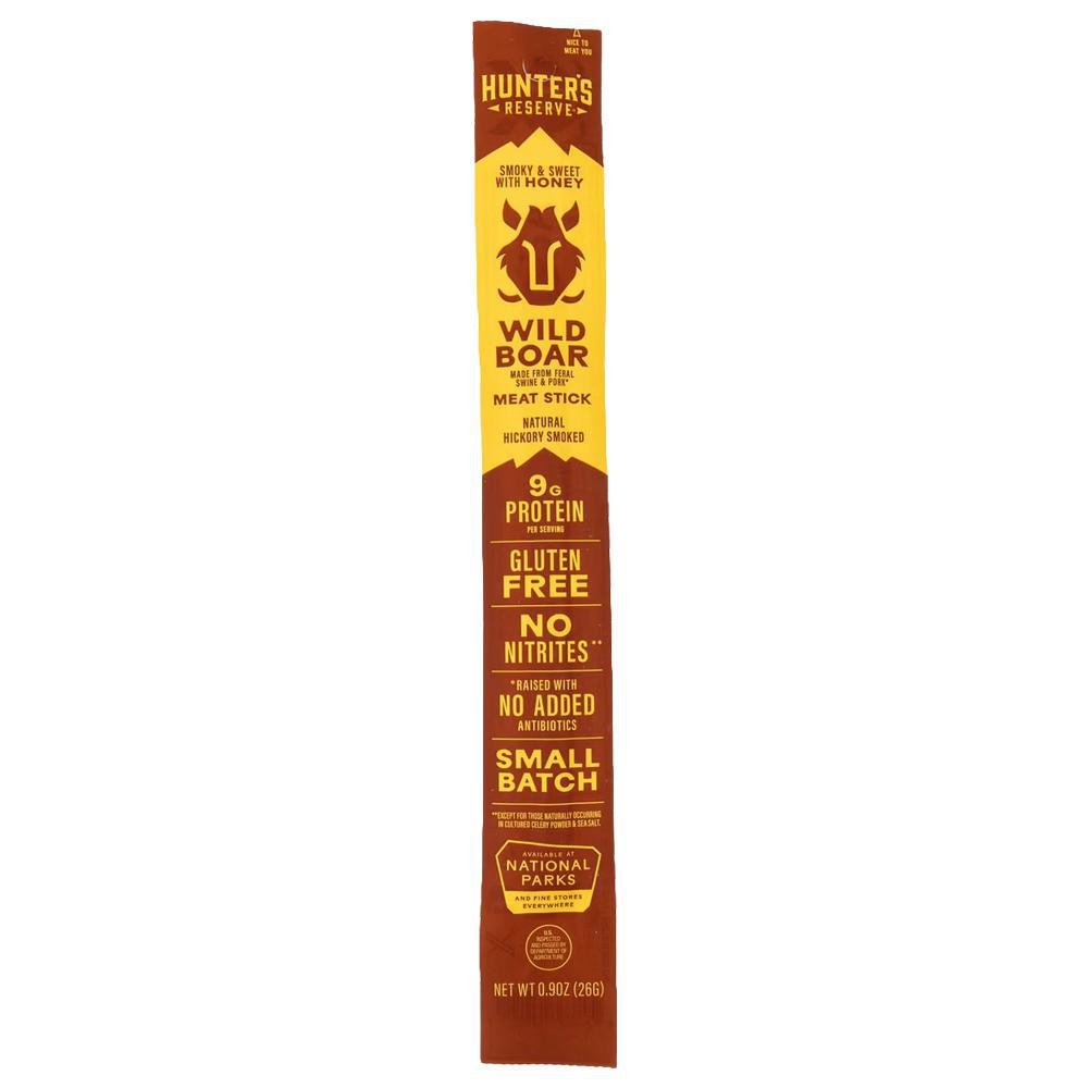 Hunter's Reserve - 'Wild Boar' Exotic Meat Stick (0.9OZ).