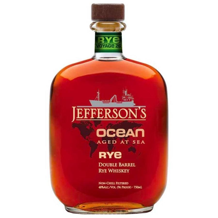 Jefferson's - 'Ocean Aged At Sea' Double-Barrel Rye (750ML).