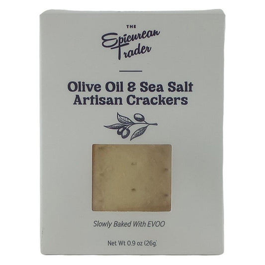 The Epicurean Trader - 'Olive Oil & Sea Salt' Crackers (0.9OZ).
