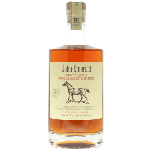 John Emerald Distilling Company - 'John's Alabama' Single Malt Whiskey (750ML).