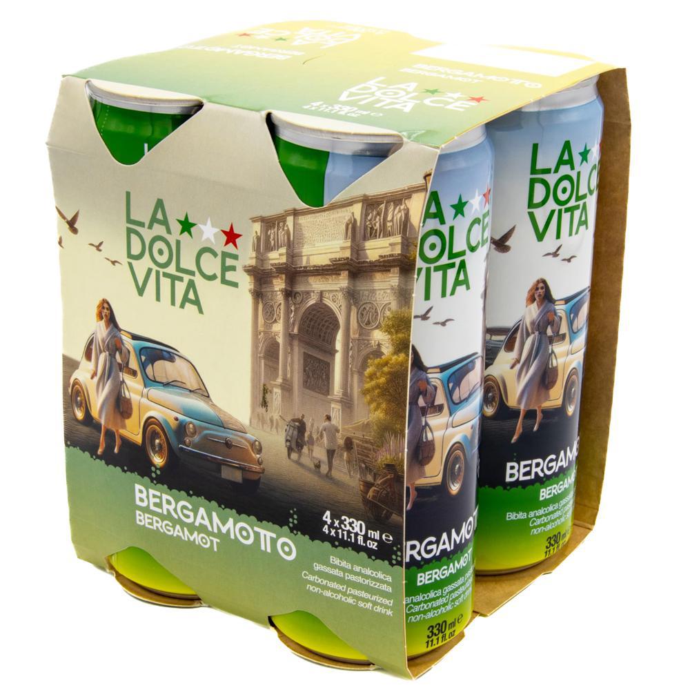 La Dolce Vita - 'Bergamotto' Bergamot Soda (4PK).