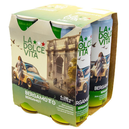 La Dolce Vita - 'Bergamotto' Bergamot Soda (4PK).