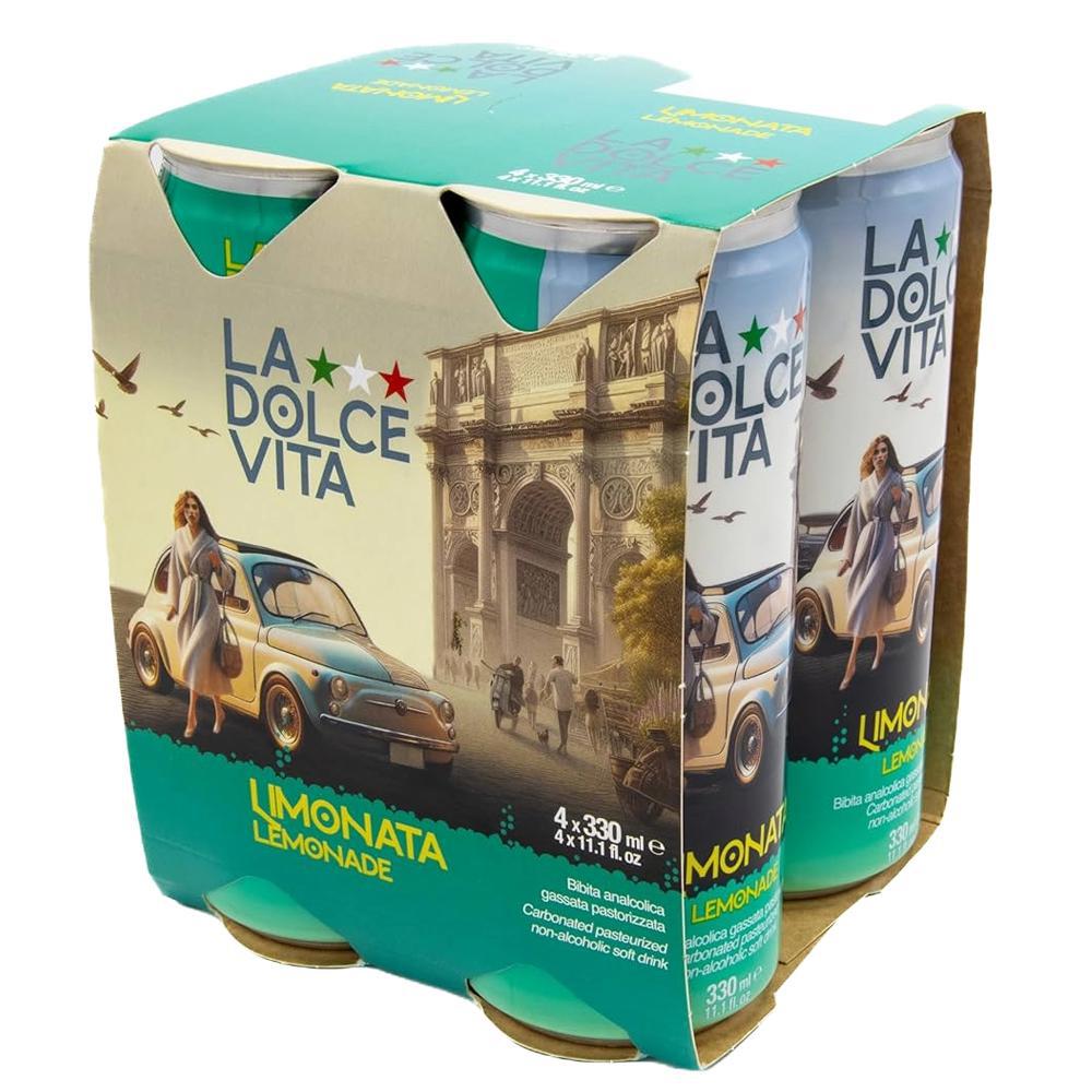 La Dolce Vita - 'Limonata' Lemon Soda (4PK).