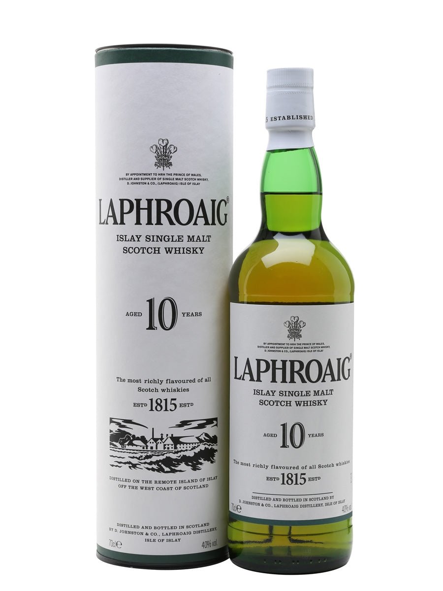 Laphroaig Distillery - 10yr Islay Single Malt Scotch (750ML).