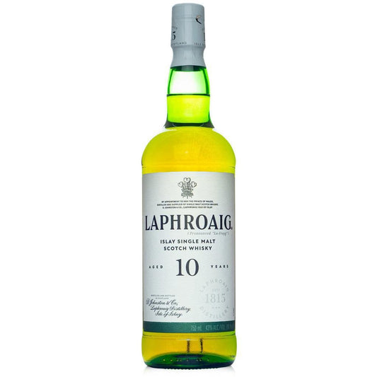 Laphroaig Distillery - 10yr Islay Single Malt Scotch (750ML).