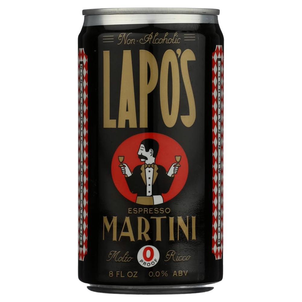 Lapo's - 'Espresso Martini' Non-Alcoholic Cocktail (8OZ).