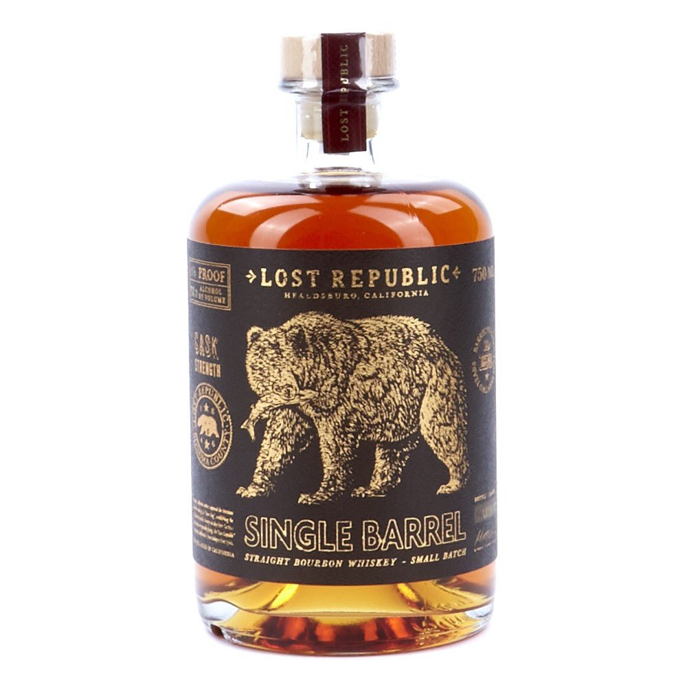 Lost Republic - Single-Barrel Cask-Strength Straight Bourbon (750ML).