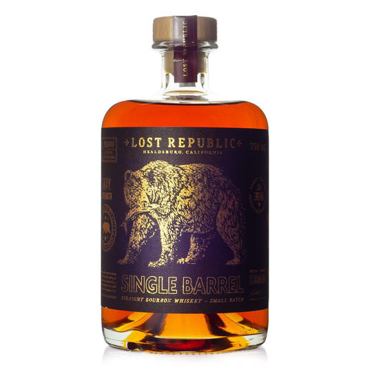 Lost Republic - Single-Barrel Cask-Strength Straight Bourbon (750ML).