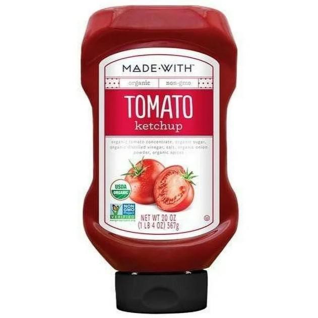 Made With - Organic Tomato Ketchup (20OZ).