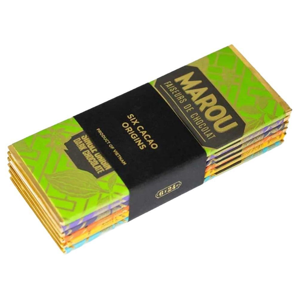 Marou - Single Origin Chocolate Mini Bar Gift Set (6CT)