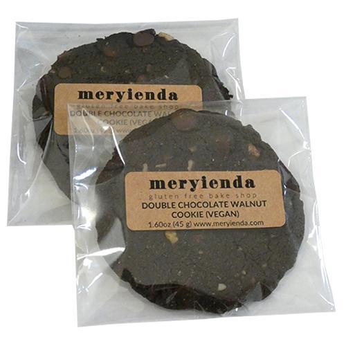 Meryienda - 'Double Chocolate Walnut' Vegan Cookie (3OZ).
