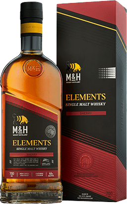 M&H Whisky Distillery - 'Elements' Sherry-Cask Israeli Single Malt (750ML).