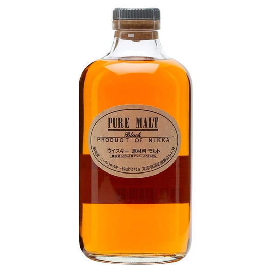 Nikka Whisky Distilling - 'Pure Malt: Black' Japanese Whisky (500ML).