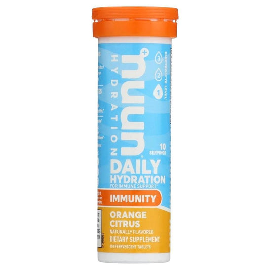 Nuun - 'Orange Citrus' Daily Hydration Immunity (10CT).
