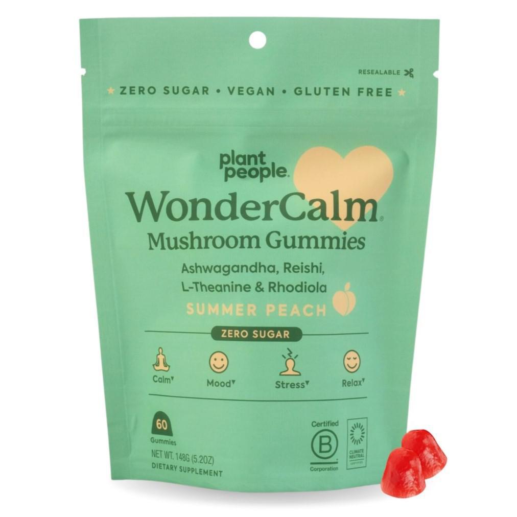 Plant People - 'WonderCalm' Mushroom Gummies (5.2OZ | 60CT).