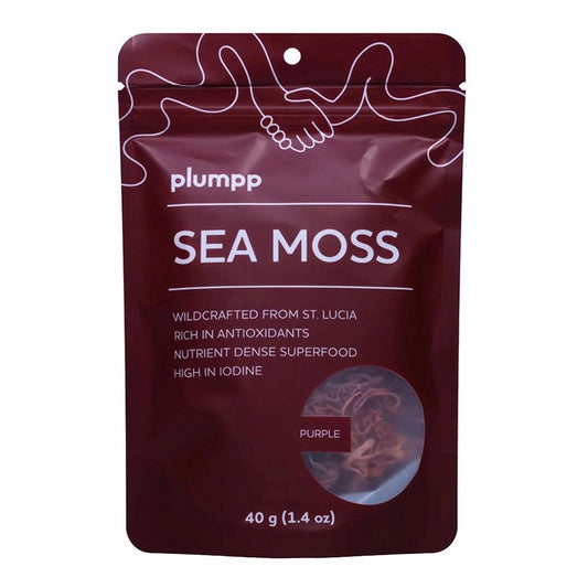 Plumpp - 'Purple' Irish Sea Moss (40G).