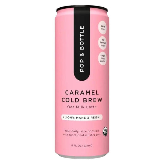 Pop & Bottle - 'Caramel Cold Brew' Oat Milk Latte (8OZ)