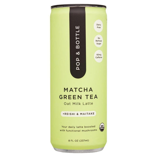 Pop & Bottle - 'Matcha Green Tea' Oat Milk Latte (8OZ)