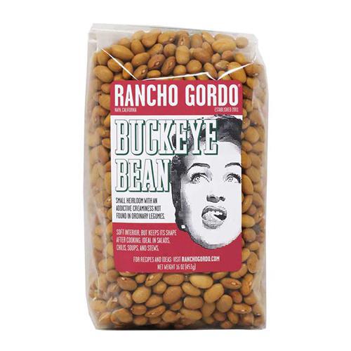 Rancho Gordo - 'Buckeye' Heirloom Beans (16OZ).