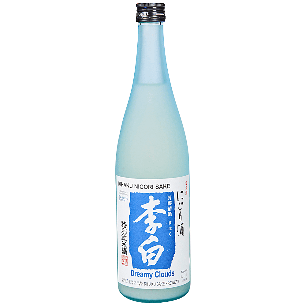 Rihaku - 'Dreamy Clouds' Nigori Sake (720ML).