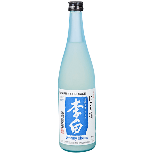 Rihaku - 'Dreamy Clouds' Nigori Sake (720ML).