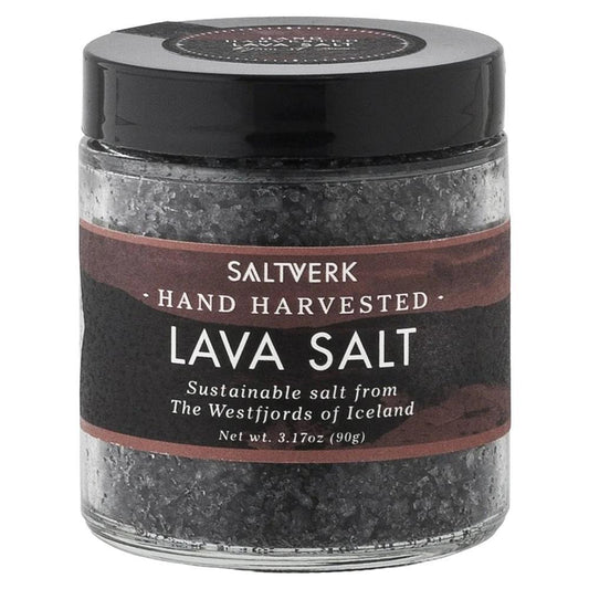 Saltverk - Lava Sea Salt (90G).