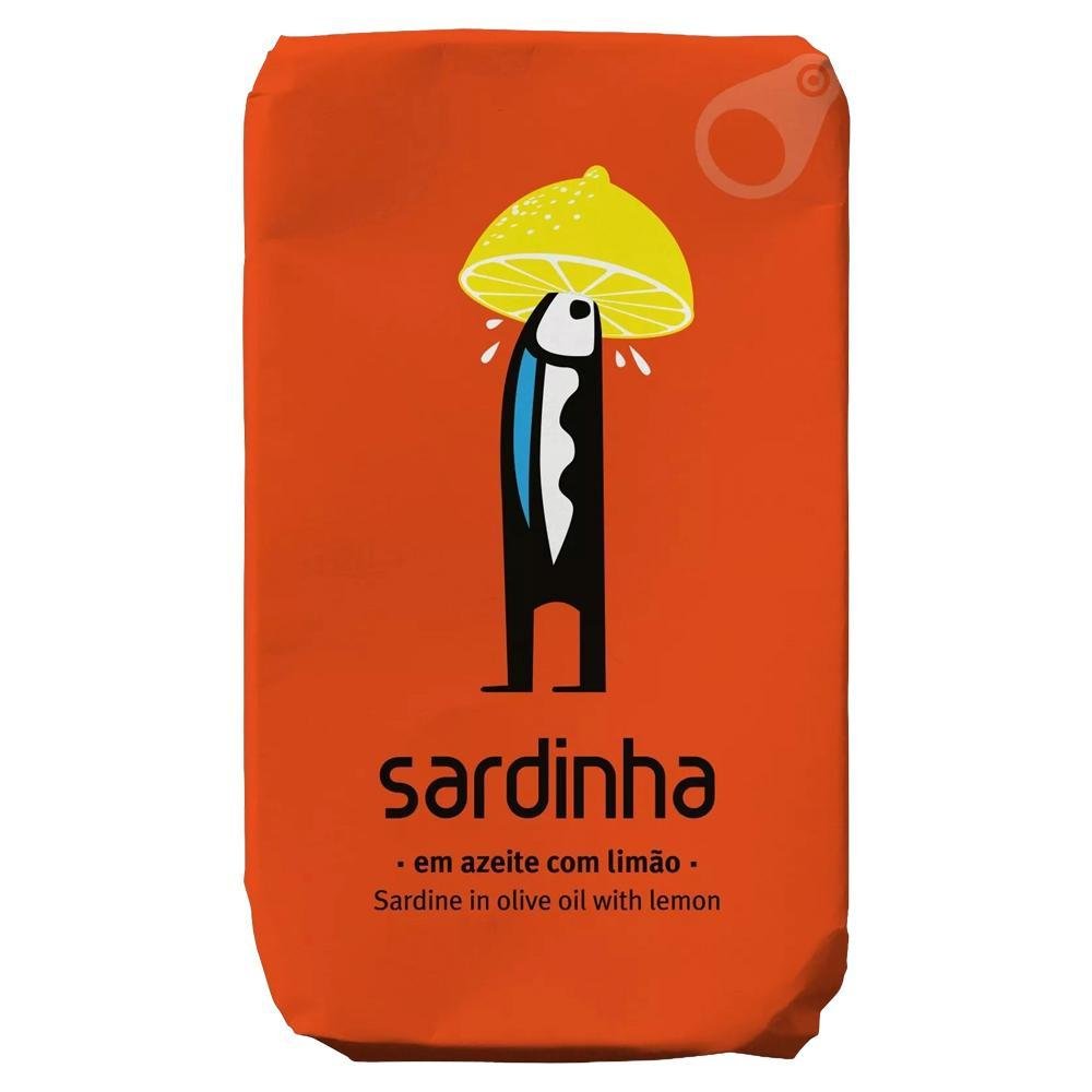 Sardinha - Sardines In Olive Oil w/ Lemon (120G)