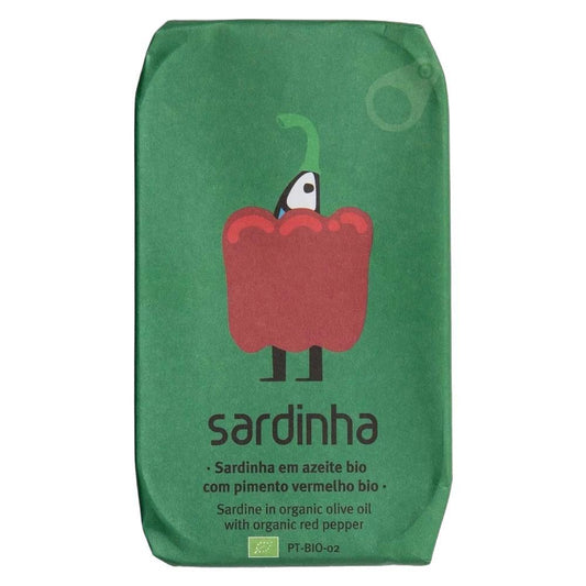 Sardinha - Sardines In Organic Oil w/ Red Pepper (120G)