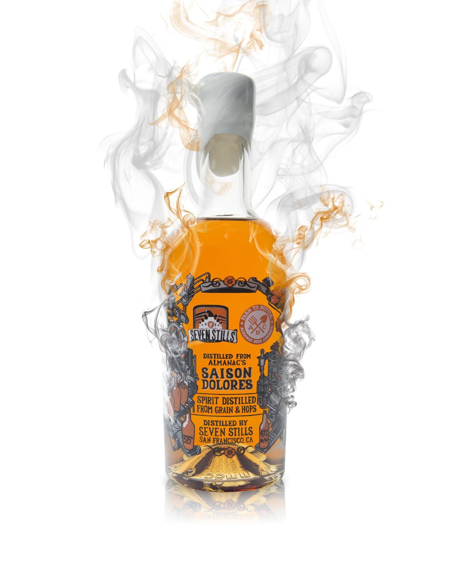 Seven Stills Brewery & Distillery - 'Saison Dolores' Whiskey (375ML).
