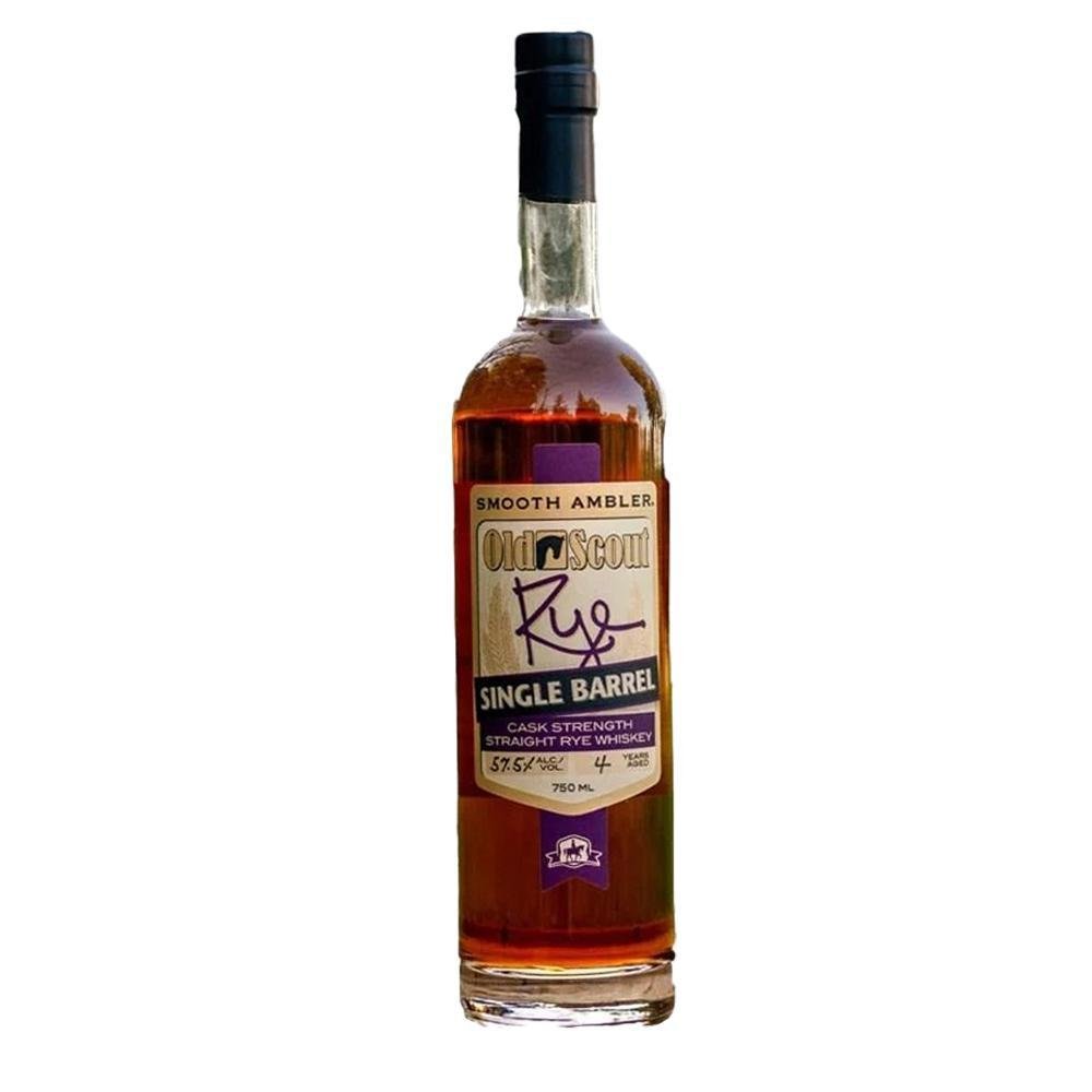 Smooth Ambler Spirits - 'Old Scout' 4yr Single-Barrel Cask Strength Straight Rye (750ML).