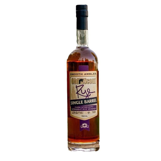 Smooth Ambler Spirits - 'Old Scout' 4yr Single-Barrel Cask Strength Straight Rye (750ML).
