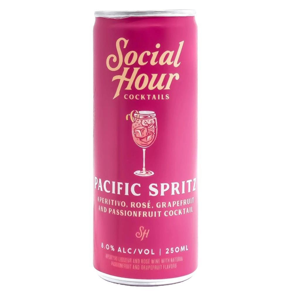 Social Hour Cocktails - 'Passionfruit Pacific Spritz' Cocktail (250ML).