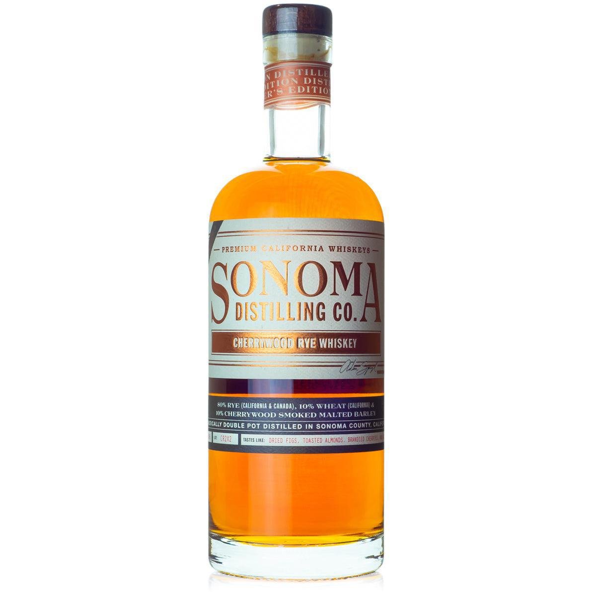 Sonoma Distilling Company - 'Cherrywood' Distiller's Edition Rye (750ML).
