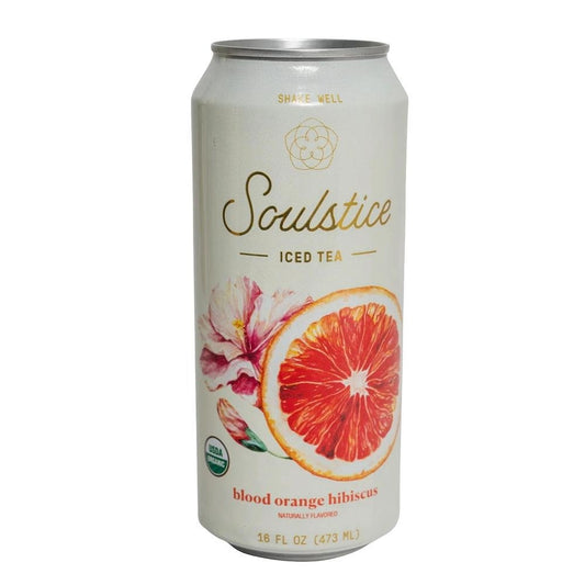 Soulstice - 'Blood Orange Hibiscus' Organic Iced Tea (16OZ).
