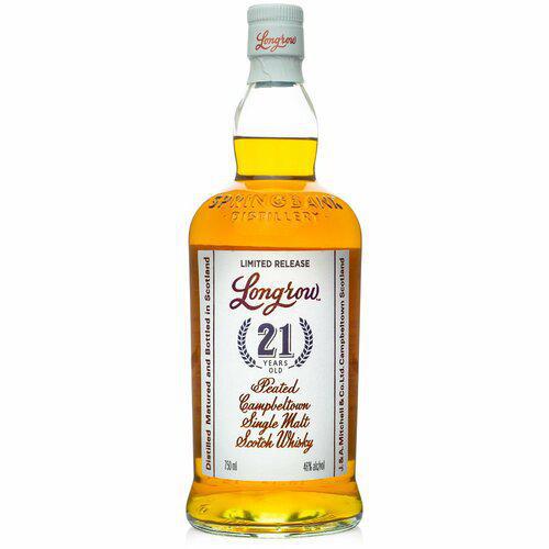 Springbank Distillery - 'Longrow  Peated' 21yr Campbeltown Scotch (750ML).