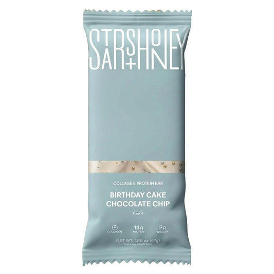 Stars + Honey - 'Birthday Cake Chocolate Chip' Protein Bar (47G)